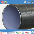 API 3PE Coating Spiral Solded Carbon Steel Tubo para transporte de água e óleo